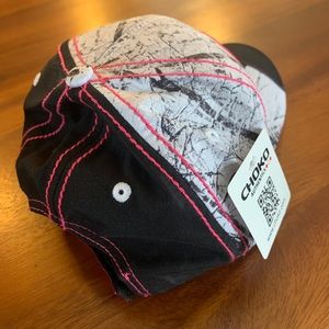 White Camo Kubota Girl Hat